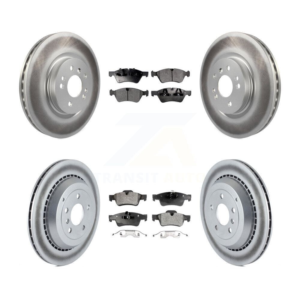 Transit Auto KGT-101000 Disc Brake Kit for 2006-2009 Mercedes-Benz R320, Mercedes-Benz R350 and More - Front and Rear