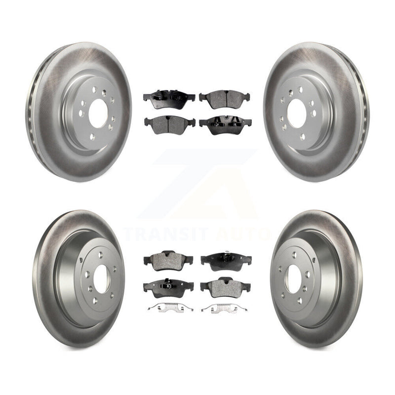 Transit Auto KGT-101001 Disc Brake Kit for 2006-2011 Mercedes-Benz ML350, Mercedes-Benz ML450 and More - Front and Rear