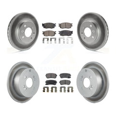 Transit Auto KGT-101002 Disc Brake Kit for 2006-2010 Hyundai Accent, Kia Rio, Kia Rio5 - Front and Rear