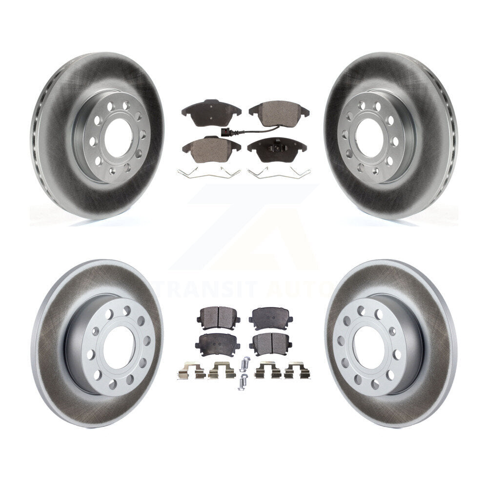 Transit Auto KGT-101006 Disc Brake Kit for 2006-2009 Volkswagen Rabbit - Front and Rear