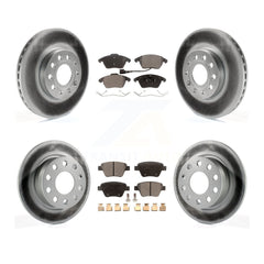 Transit Auto KGT-101008 Disc Brake Kit for 2017-2018 Volkswagen Jetta - Front and Rear