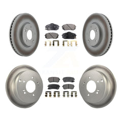 Transit Auto KGT-101010 Disc Brake Kit for 2010-2016 Hyundai Tucson, Kia Sportage - Front and Rear