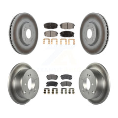Transit Auto KGT-101012 Disc Brake Kit for 2010-2013 Kia Forte5, Kia Forte, Kia Forte Koup - Front and Rear