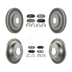 Transit Auto KGT-101013 Disc Brake Kit for 2013-2015 Hyundai Veloster - Front and Rear