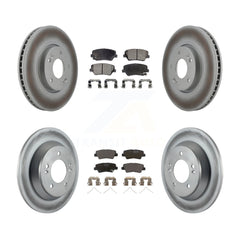 Transit Auto KGT-101014 Disc Brake Kit for 2014-2017 Kia Rondo - Front and Rear
