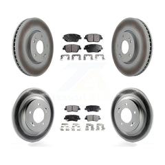 Transit Auto KGT-101017 Disc Brake Kit for 2013-2016 Kia Optima - Front and Rear