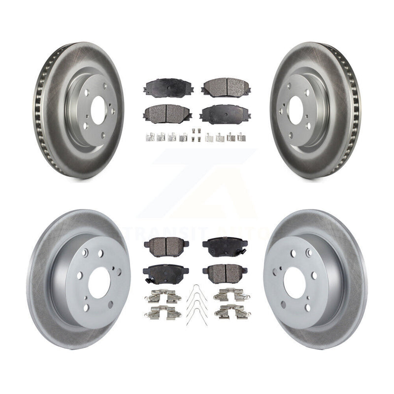 Transit Auto KGT-101029 Disc Brake Kit for 2010 Toyota Matrix - Front and Rear