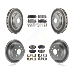 Transit Auto KGT-101034 Disc Brake Kit for 2007-2012 Toyota Avalon, Lexus ES350, Toyota Camry - Front and Rear
