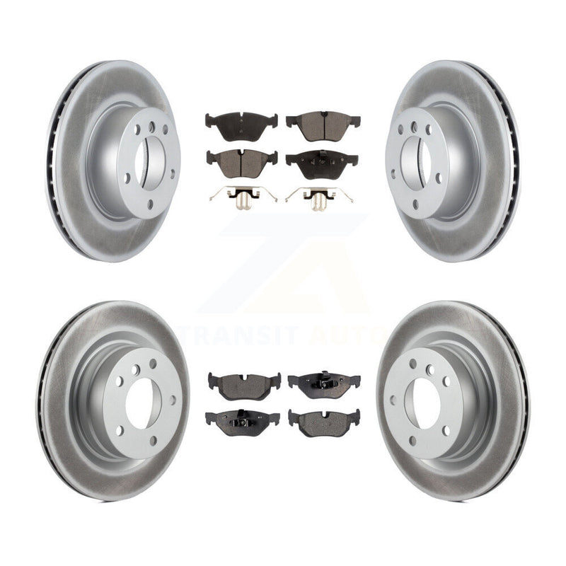 Transit Auto KGT-101040 Disc Brake Kit for 2006-2007 BMW 328i, BMW 323i, BMW 325i - Front and Rear