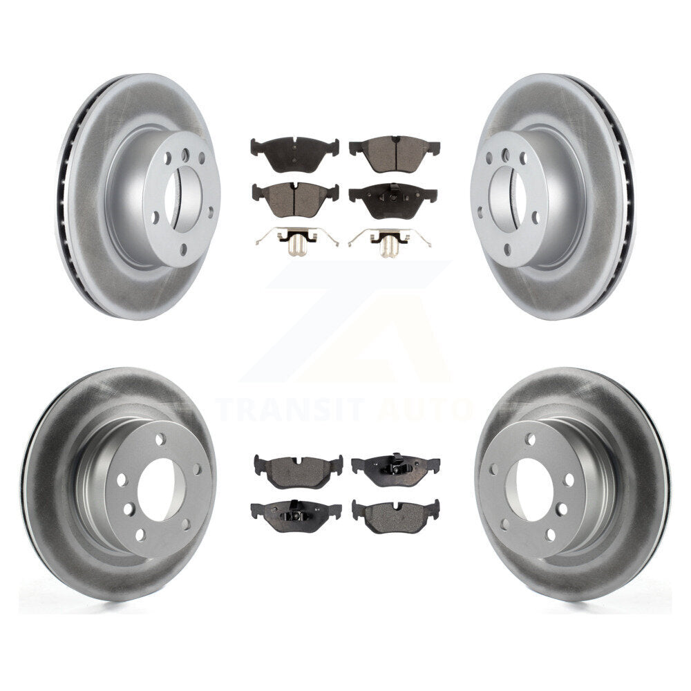 Transit Auto KGT-101042 Disc Brake Kit for 2008-2013 BMW 128i - Front and Rear