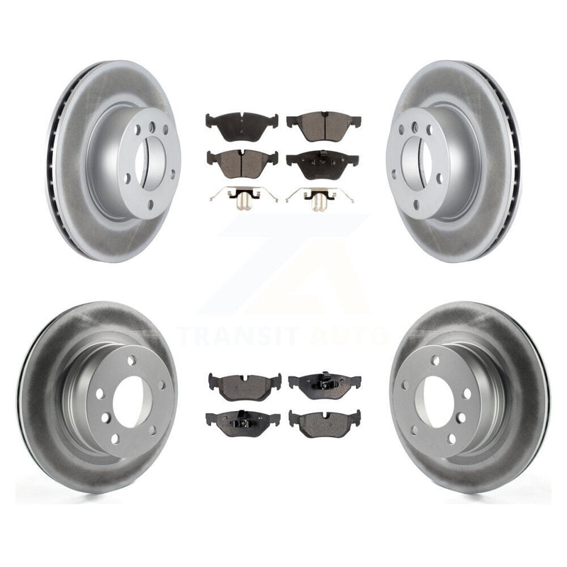 Transit Auto KGT-101042 Disc Brake Kit for 2008-2013 BMW 128i - Front and Rear