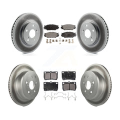 Transit Auto KGT-101045 Disc Brake Kit for 2010-2013 Lexus IS250 - Front and Rear