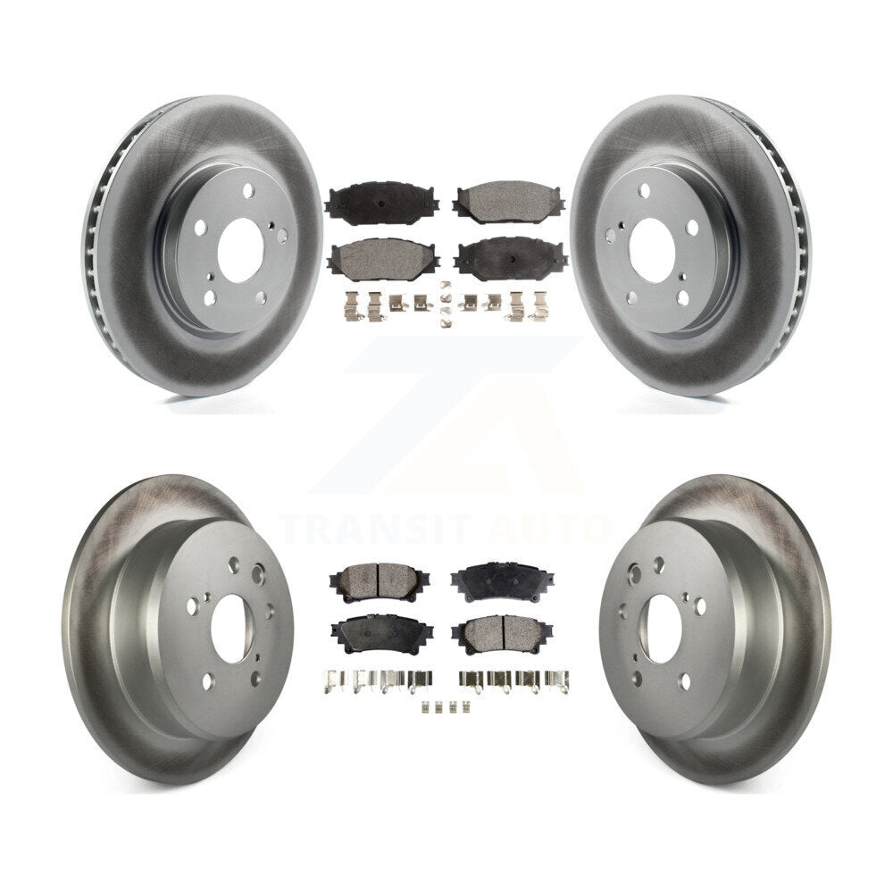 Transit Auto KGT-101047 Disc Brake Kit for 2014-2015 Lexus IS250 - Front and Rear