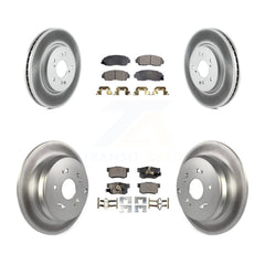 Transit Auto KGT-101051 Disc Brake Kit for 2007-2012 Acura RDX, Honda CR-V - Front and Rear