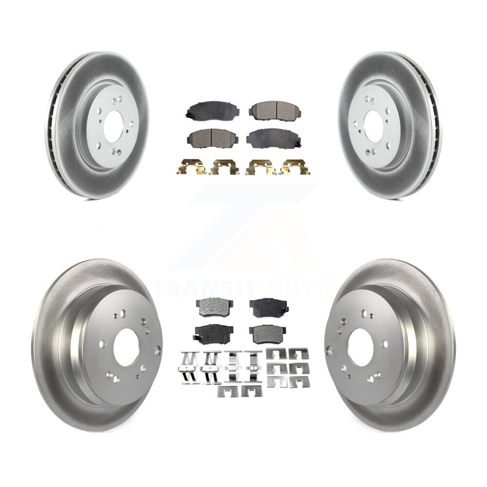 Transit Auto KGT-101052 Disc Brake Kit for 2007-2012 Acura RDX - Front and Rear