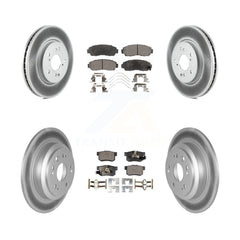 Transit Auto KGT-101055 Disc Brake Kit for 2011-2015 Honda Crosstour, Honda Accord Crosstour - Front and Rear