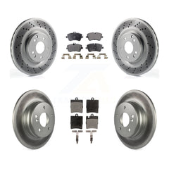 Transit Auto KGT-101058 Disc Brake Kit for 2004 Mercedes-Benz C320 - Front and Rear