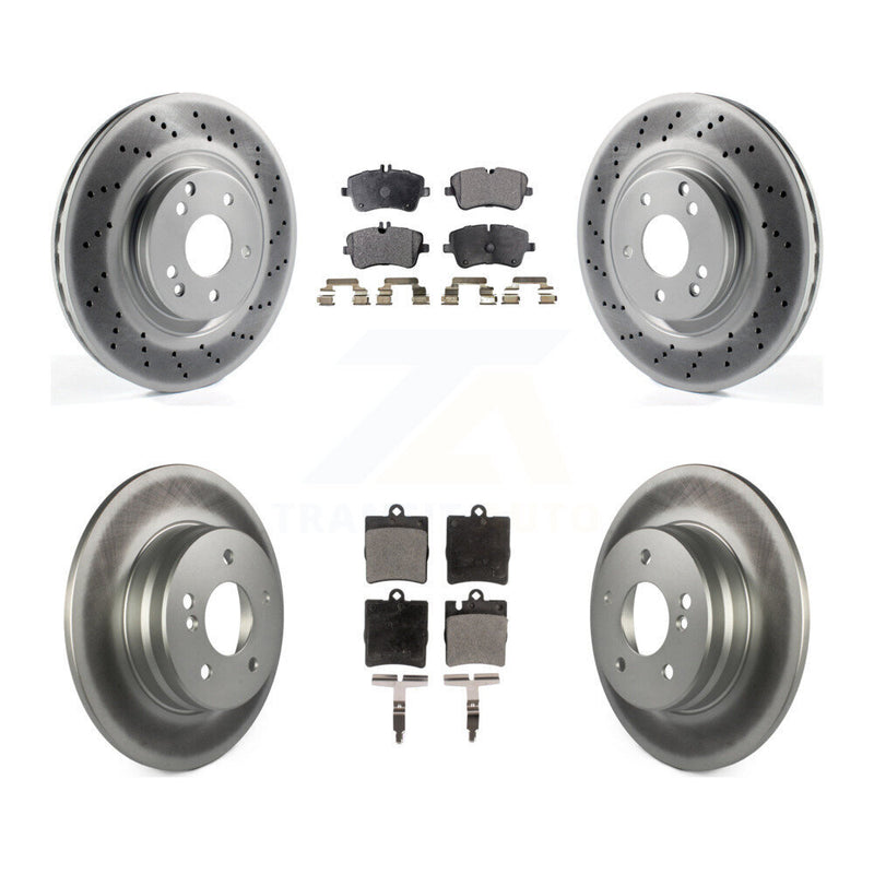 Transit Auto KGT-101058 Disc Brake Kit for 2004 Mercedes-Benz C320 - Front and Rear
