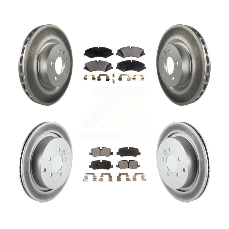 Transit Auto KGT-101060 Disc Brake Kit for 2010-2016 Land Rover LR4, Land Rover Range Rover Sport - Front and Rear