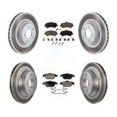 Transit Auto KGT-101063 Disc Brake Kit for 2010-2015 Mercedes-Benz GLK250, Mercedes-Benz GLK350 - Front and Rear