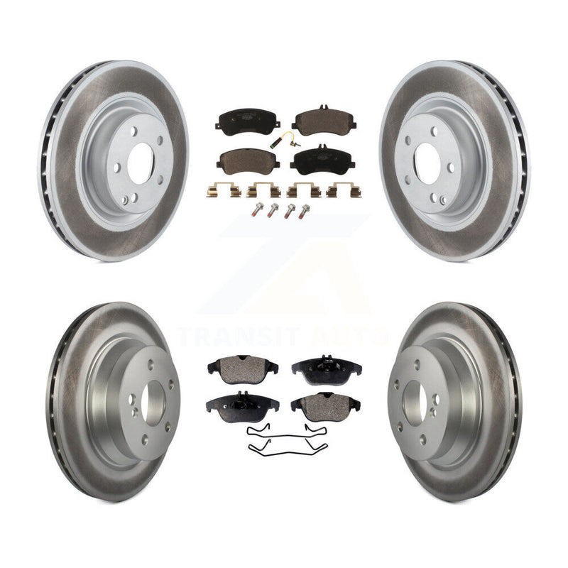 Transit Auto KGT-101063 Disc Brake Kit for 2010-2015 Mercedes-Benz GLK250, Mercedes-Benz GLK350 - Front and Rear