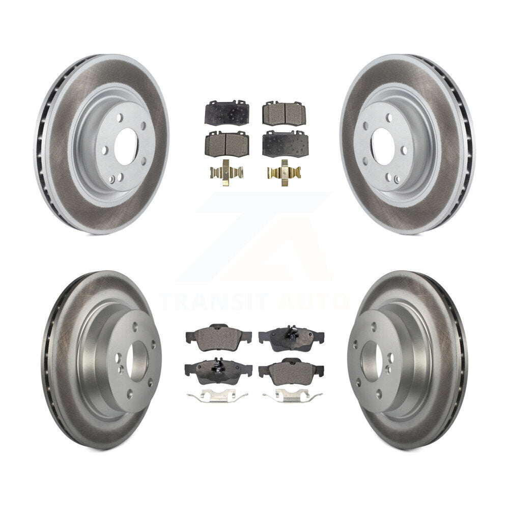 Transit Auto KGT-101064 Disc Brake Kit for 2006-2011 Mercedes-Benz CLS550, Mercedes-Benz E550, Mercedes-Benz CLS500 - Front and Rear