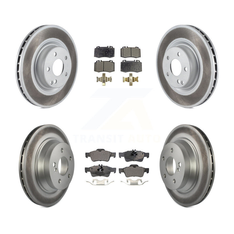 Transit Auto KGT-101064 Disc Brake Kit for 2006-2011 Mercedes-Benz CLS550, Mercedes-Benz E550, Mercedes-Benz CLS500 - Front and Rear