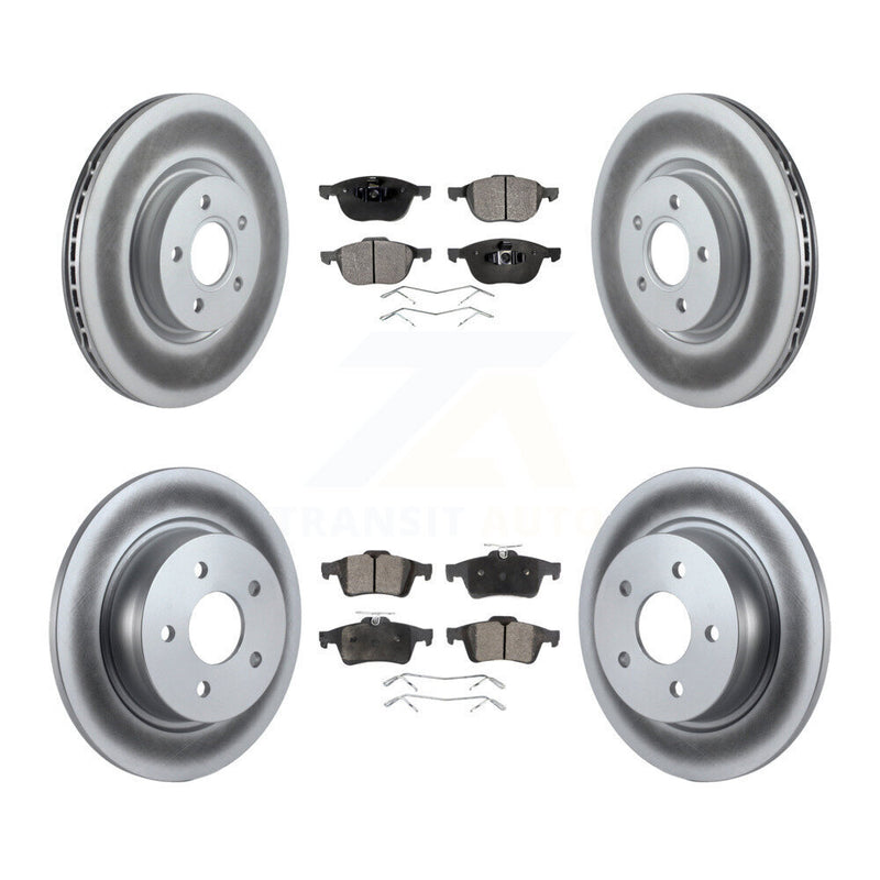Transit Auto KGT-101065 Disc Brake Kit for 2014 Ford Transit Connect - Front and Rear