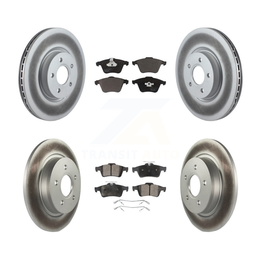Transit Auto KGT-101069 Disc Brake Kit for 2004-2013 Volvo C70, Volvo S40, Volvo V50 - Front and Rear
