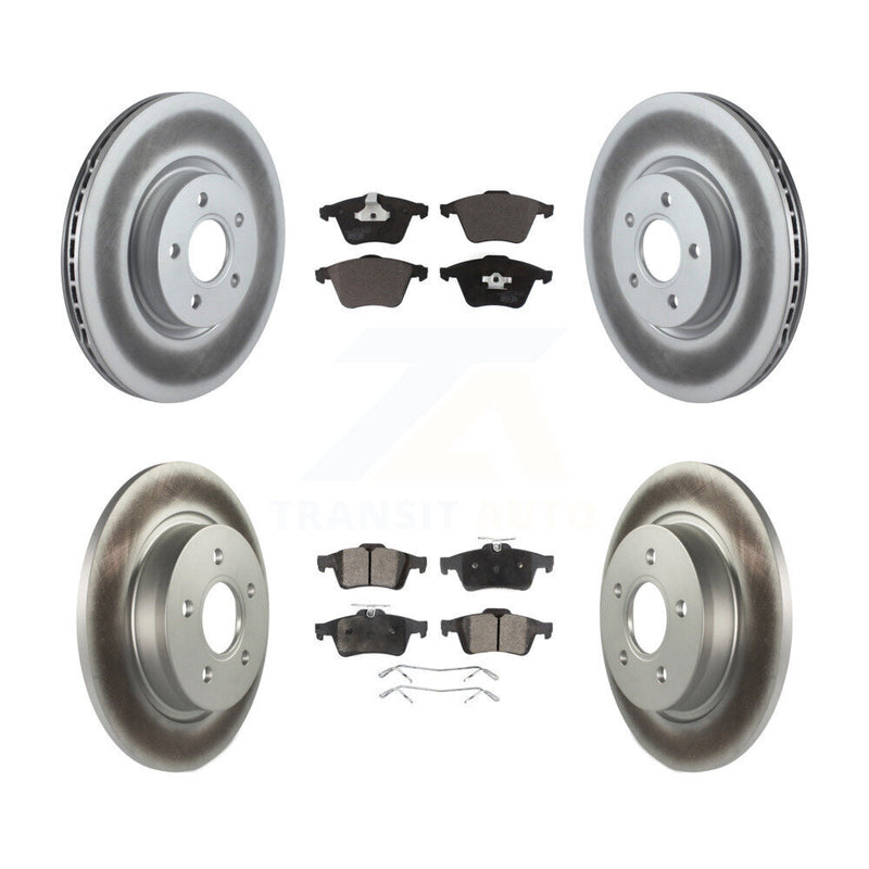 Transit Auto KGT-101069 Disc Brake Kit for 2004-2013 Volvo C70, Volvo S40, Volvo V50 - Front and Rear