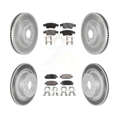 Transit Auto KGT-101073 Disc Brake Kit for 2007-2015 INFINITI Q60, INFINITI G35 - Front and Rear