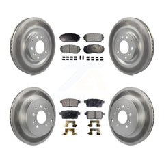 Transit Auto KGT-101075 Disc Brake Kit for 2007-2015 Mazda CX-9 - Front and Rear