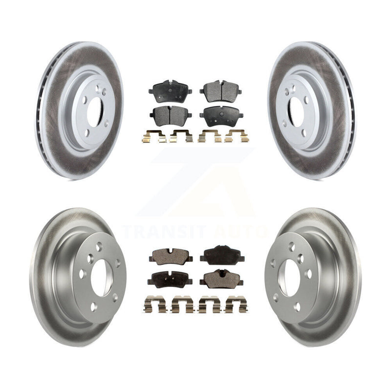 Transit Auto KGT-101087 Disc Brake Kit for 2015 Mini Cooper - Front and Rear