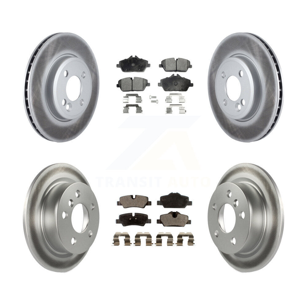 Transit Auto KGT-101089 Disc Brake Kit for 2015 Mini Cooper - Front and Rear