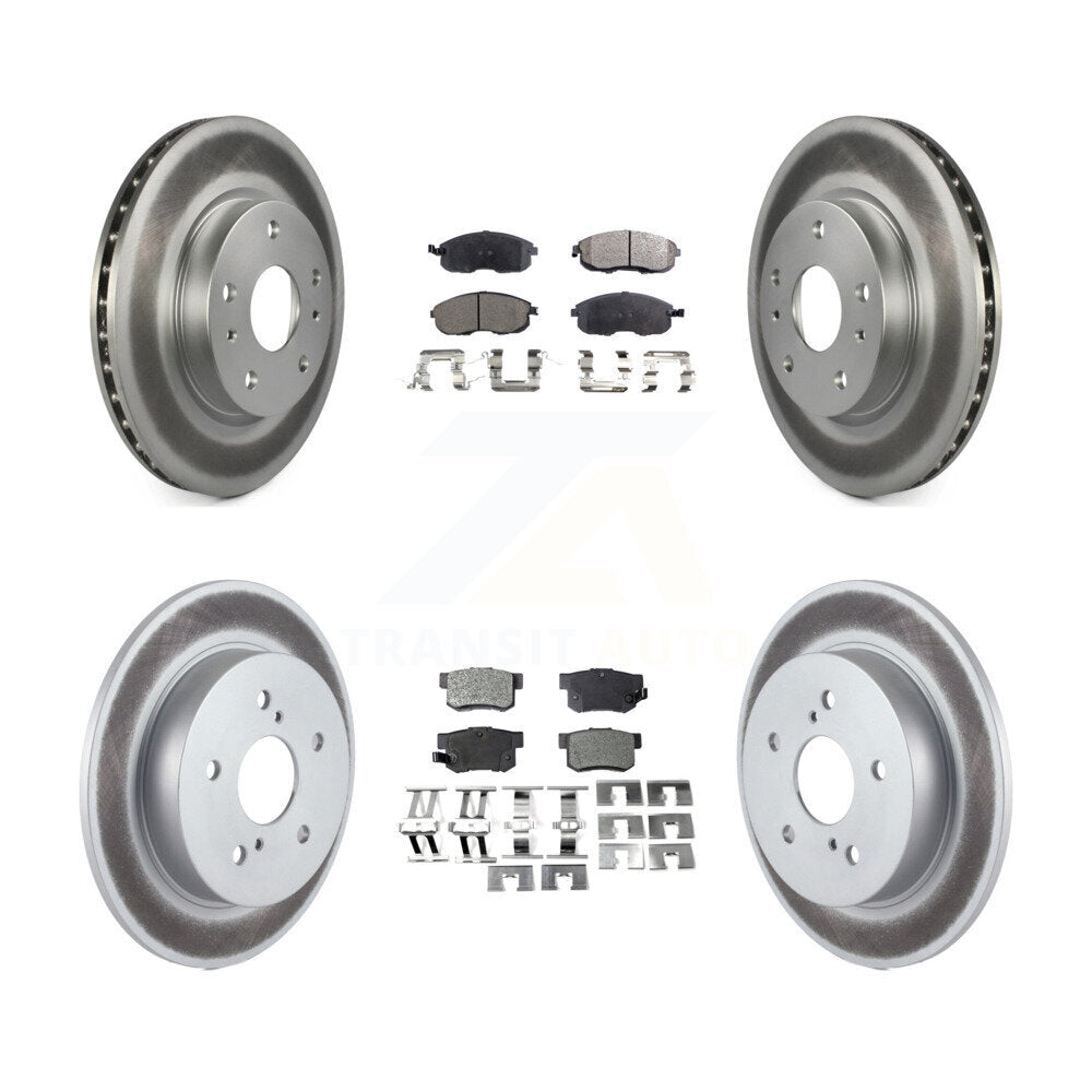 Transit Auto KGT-101090 Disc Brake Kit for 2007-2013 Suzuki SX4 Crossover, Suzuki SX4 - Front and Rear
