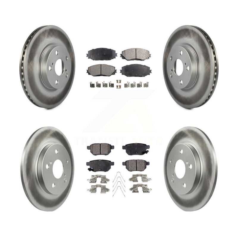 Transit Auto KGT-101093 Disc Brake Kit for 2014 Toyota Matrix - Front and Rear