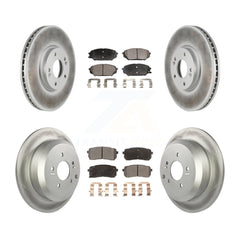 Transit Auto KGT-101097 Disc Brake Kit for 2007-2012 Hyundai Veracruz - Front and Rear