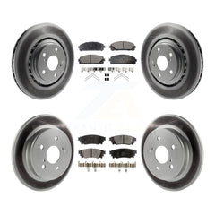Transit Auto KGT-101101 Disc Brake Kit for 2015-2021 Lexus NX300, Lexus NX200t, Lexus NX300h - Front and Rear