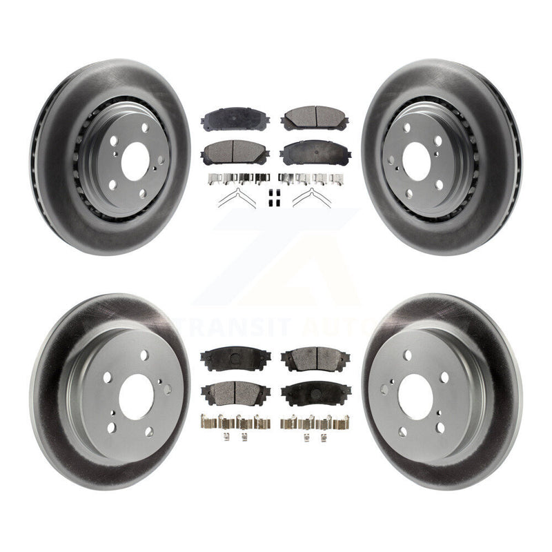 Transit Auto KGT-101101 Disc Brake Kit for 2015-2021 Lexus NX300, Lexus NX200t, Lexus NX300h - Front and Rear