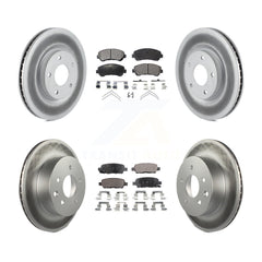 Transit Auto KGT-101102 Disc Brake Kit for 2008-2015 Nissan Rogue Select, Nissan Rogue - Front and Rear