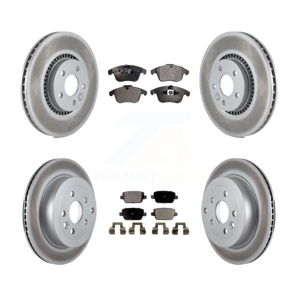 Transit Auto KGT-101107 Disc Brake Kit for 2008-2011 Land Rover LR2 - Front and Rear