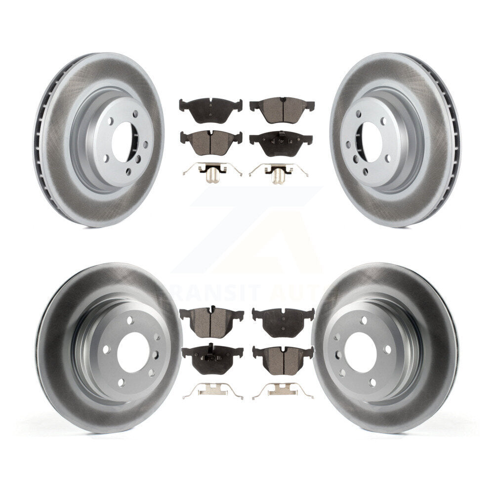 Transit Auto KGT-101110 Disc Brake Kit for 2007 BMW 335xi - Front and Rear