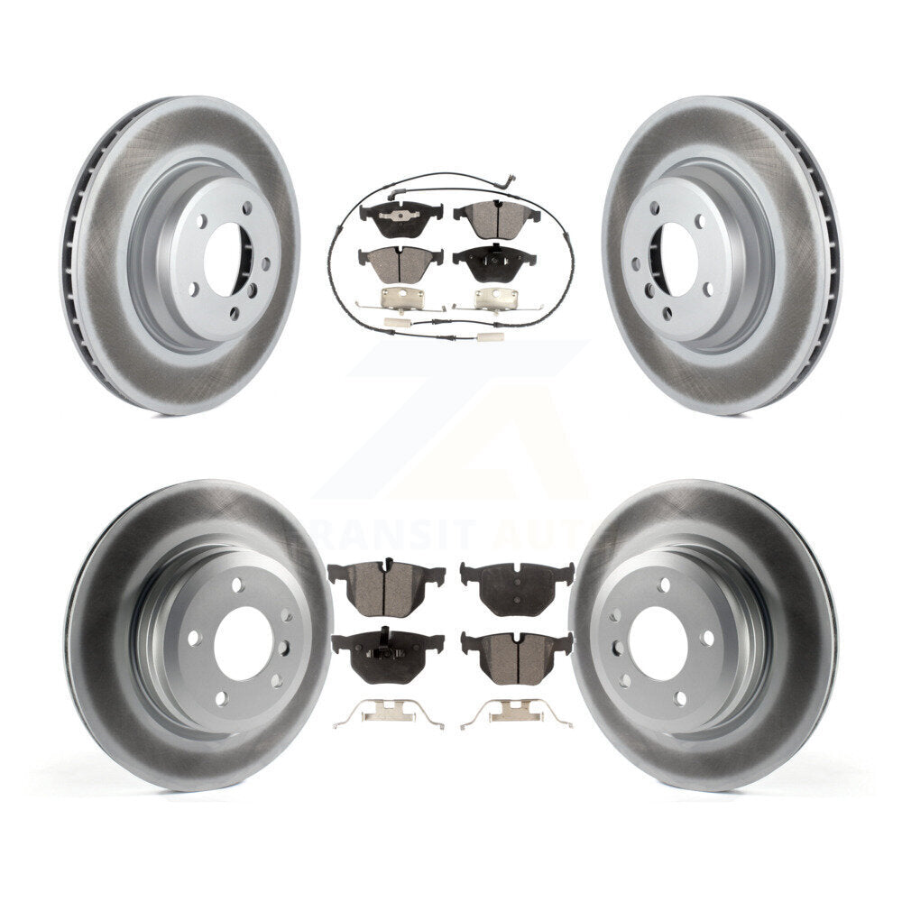 Transit Auto KGT-101111 Disc Brake Kit for 2007-2013 BMW X1, BMW 335i and More - Front and Rear