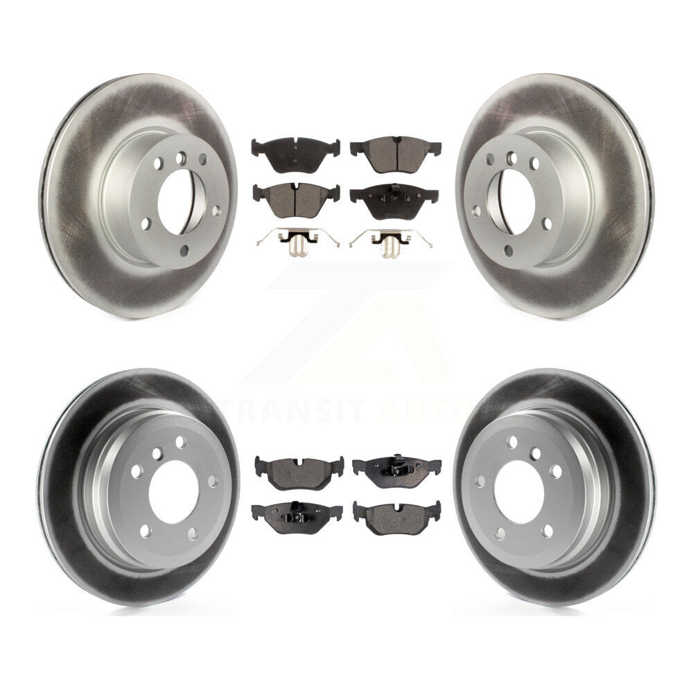 Transit Auto KGT-101112 Disc Brake Kit for 2007-2008 BMW 328xi - Front and Rear