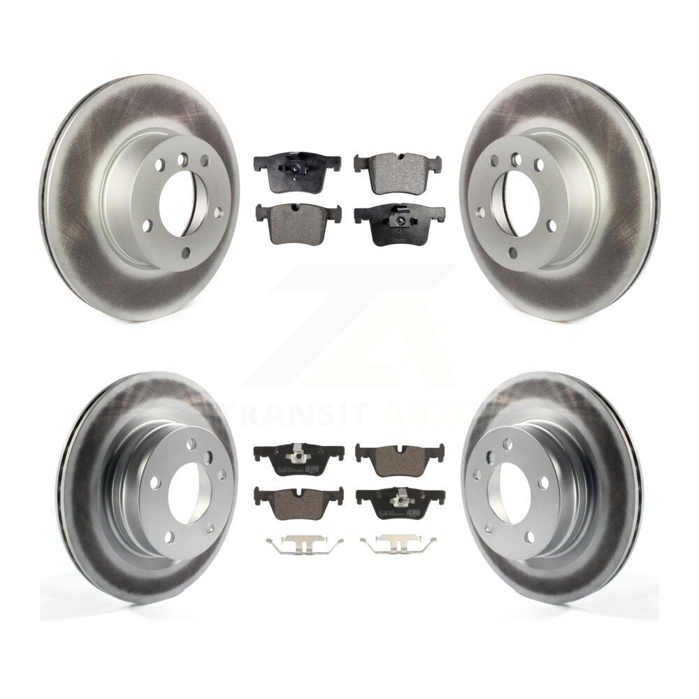 Transit Auto KGT-101117 Disc Brake Kit for 2013-2018 BMW 328d, BMW 320i - Front and Rear