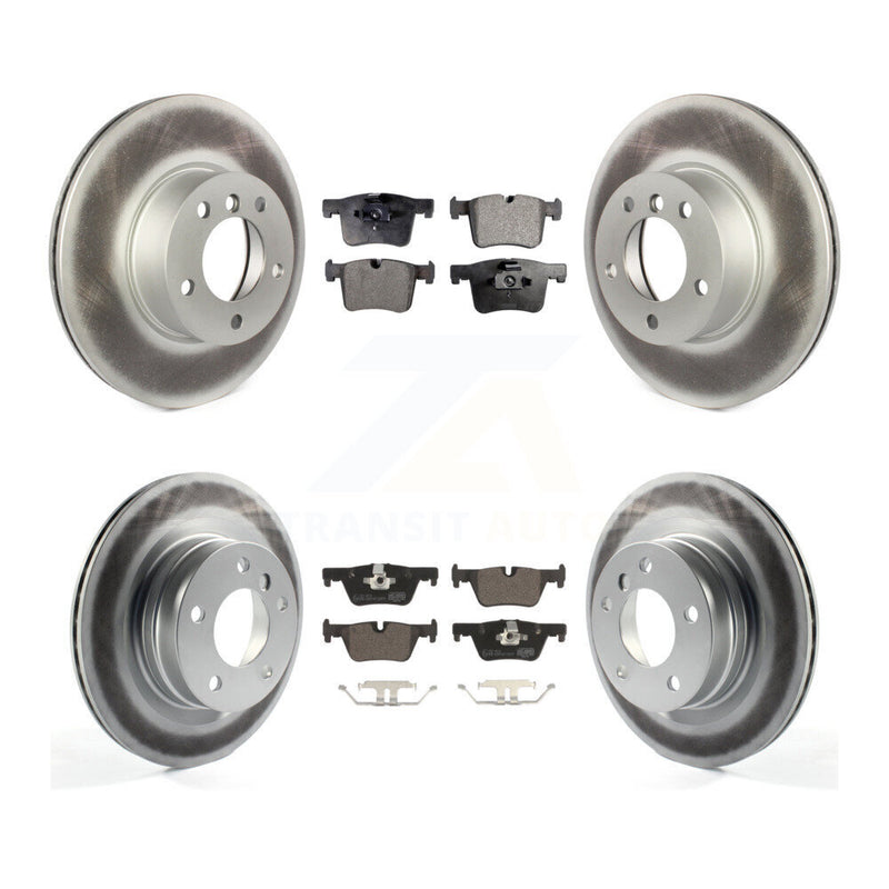 Transit Auto KGT-101117 Disc Brake Kit for 2013-2018 BMW 328d, BMW 320i - Front and Rear