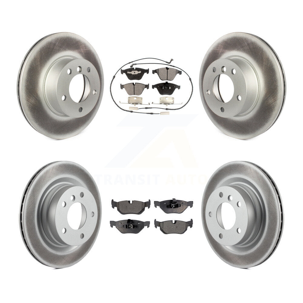 Transit Auto KGT-101118 Disc Brake Kit for 2008-2012 BMW 328i, BMW 323i - Front and Rear