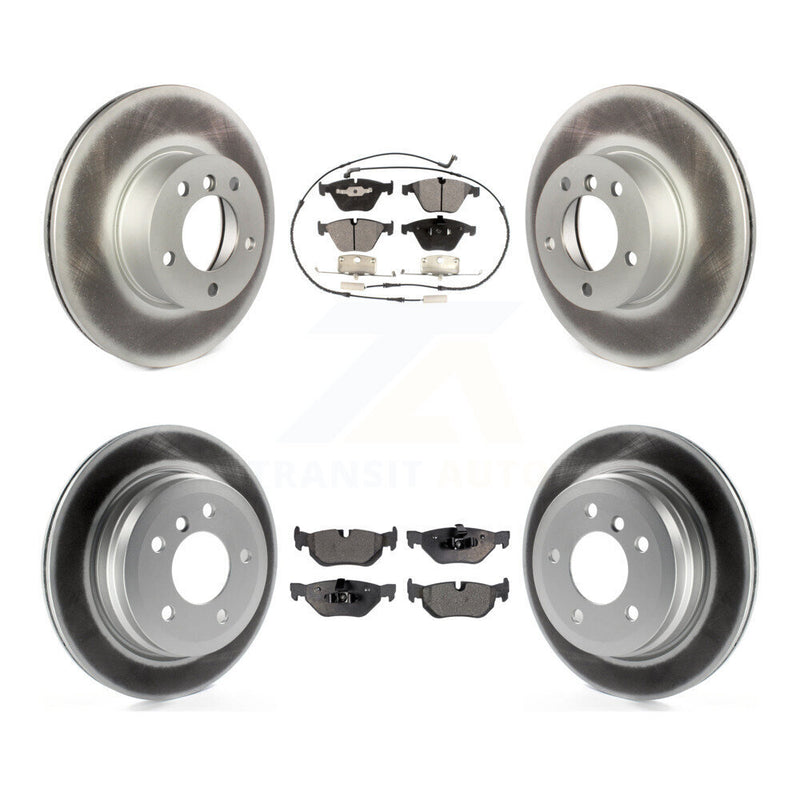 Transit Auto KGT-101119 Disc Brake Kit for 2008-2015 BMW X1, BMW 328i and More - Front and Rear