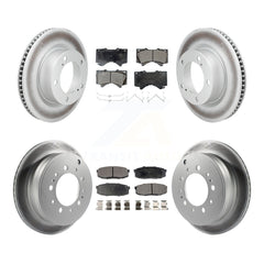 Transit Auto KGT-101129 Disc Brake Kit for 2008-2020 Toyota Land Cruiser, Lexus LX570 - Front and Rear