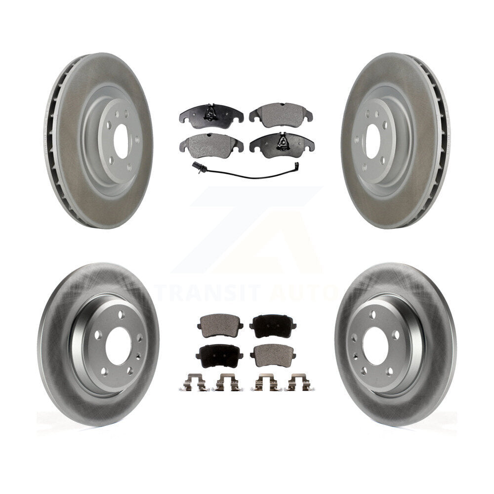 Transit Auto KGT-101130 Disc Brake Kit for 2009-2010 Audi Q5 - Front and Rear